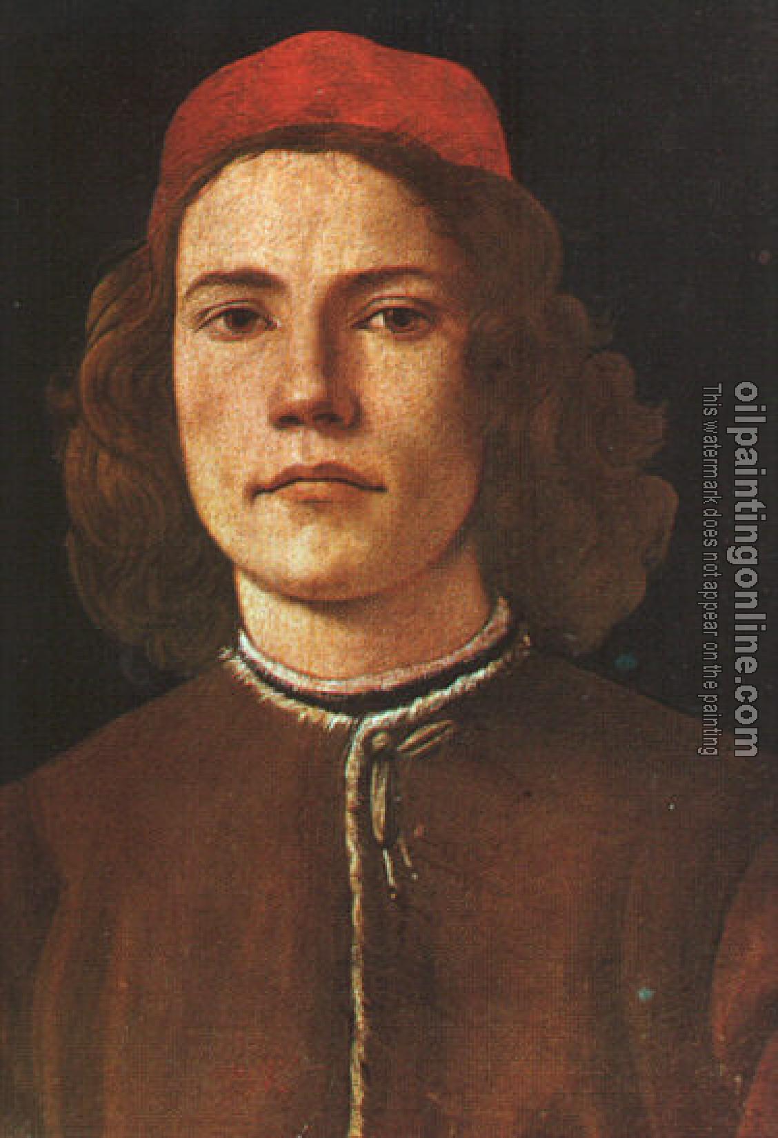 Botticelli, Sandro - Portrait of a Young Man